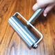 
Yunpanfeng stainless steel press wheel double bearing solid press roller waterproof roll leather press iron roller self-adhesive sticker exhaust bubble 5cm stainless steel press wheel (about 695 grams metal handle D40