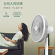 Sharp Air Circulation Fan DC Fan Remote Control Home Remote Intelligent Floor Fan Table Floor Dual-Purpose Light Sound Vertical Sterilization Fan Dormitory Bedroom Shaking Shaking Appointment Timing PJ-CD204A Aromatherapy Mosquito Repellent + Purification Antibacterial