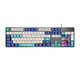 Logitech K845 Mechanisches Tastaturspiel E-Sport verdrahtet Tastatur Computer Office Tastatur Personalisierte benutzerdefinierte Keycap-Version Geben Sie Geschenke für Jungen Freundinnen K845 League of Legends Ike Limited Edition Tea Roll