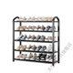 Saint-Duran simple shoe rack at home entrance college dormitory indoor multi-layer storage rental house shoe rack 2024 shoe cabinet elegant black 3 layers long 42cm