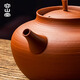 Rongshantang red clay small stove, charcoal stove, outdoor tea stove, charcoal stove, tea pot around the stove, outdoor stove, charcoal stove, charcoal charcoal stove, red clay ball handle kettle + Yuanyuan charcoal stove