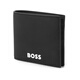 Hugo Boss (Hugo Boss) Neue Produkte, Herren Black Series Kurzklapper Brieftasche, Herrenbag Geschenk, Männer 50513934 50513934 001 Black Logo Dekoration