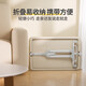 Trimigo (Thaimei Gao) baby cot spliced ​​large bed foldable newborn cot baby cot moveable baby shaker with diaper table khaki diaper table + mattress + mattress + mosquito net pillow spliced ​​large bed baby foldable bed moveable