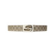 
GUCCI Gucci men's belt fashion brand double-sided cutable men's belt Coffee 245861 KGDHN 9767 110