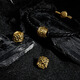 
Chow Tai Fook MONOLOGUE National Tide General Armor Guarding Courage Golden Transshipment Bead for Men and Women MR1477 Brave 17.5cm