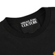 VERSACE JEANS COUTURE奢侈品男装范思哲男装男士简约圆领T恤短袖 11979礼物 黑色 2XL