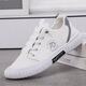 Changxiang Huili shoes for men 2025 spring and summer new style breathable student sports and casual men's shoes white shoes men's soft sole shoes FH-Dingli XF719 white 39