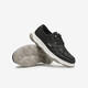 Heshe (TATA) thick sole casual canvas shoes for men soft sole comfortable daddy shoes 2024 summer new TER01BM4 black 40