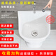Washing mop pool high-foot household balcony ceramic split floor-standing bathroom old style large wall drainage floor mop basin 42 cm pool + 40 cm column desk control