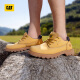 Cat Carter's Agent Chaussures Chaussures en cuir pour hommes Buffalo en cuir résistant aux éclabous