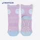 Decathlon baby socks spring and autumn children's cotton socks baby 1~3 years old baby anti-slip trampoline socks floor socks old pink 19~22 size