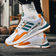 
Brand broken-size men's shoes sports shoes 2025 spring and summer new casual shoes mesh breathable running shoes casual shoes ad6628-white gray leather waterproof model 38