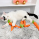 Shantou Lincun Cat Toy Cat Self-Happiness and Boredom Relief Artifact Kitten Kitten Molars Teeth Resistant Bite Cat Funny Supplies Big Funny Cat Stick Mouse Santa Claus 3-piece Set Contains Cat Mint