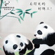 Giant Panda Jinxiu Weaving Fu Shu Embroidery Double-sided Panda Embroidery Ornaments Chinese Characteristics Gifts for Foreigners Overseas Gifts Chengdu Souvenirs to Commemorate Festival High Panda - Fully Handmade Double-sided Shu Embroidery