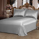 Shibeini Jacquard Seide Vierköpfiger Set 100% Maulbeer Seide Quilt Abdeckblatt Schwere Seidenbetten Hochzeit goldene Jahre 3893 2,0 Meter Bett Vierteiliger Set [Quilt Cover 220x240 cm]