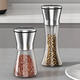 Fu Xifeng pepper grinder manual peppercorn grinding bottle black and white pepper grinding artifact household seasoning bottle seasoning grinder upgraded stainless steel lid high model 2 pieces 0ml