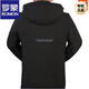 
ROMON Fur Porch (ROMON) Fur Porch Men's Pure Fur Fur One-piece Jacket Real Wool Removable Inner Boat Jacket Anti-cold Thickened Winter Wool Porch Porch Porch with Silver Fox Fur 2XL [120-140Jin [Jin equals 0.5 kg]]