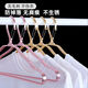 High-rise anti-fall clothes hanging windproof coat hanger aluminum alloy anti-slip outdoor anti-falling buckle clothes drying hanger clothes drying hanger 6630 rose gold (external buckle windproof coat hanger) 10 packs