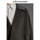 Peacebird Herren -Kleidung [gleicher Stil wie Wang Hedi] Winter Wollmantel Männer B1AAE4B06 GRAY 1 M