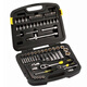 STANLEY Socket Ratchet Wrench Set Extended Adapter Rod Metric Auto Repair Set 86-piece Set 94-190-22