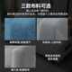 晨淘现代科技布多功能可折叠沙发小户型客厅出租房简约布艺沙发床两用 浅灰色-升级扶手【科技布】 四人位2米