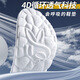 适用于Senda/森达鞋垫小白鞋休闲皮鞋减震透气吸汗防臭4D超软舒适 【一双】4D超软舒适-灰色 41件