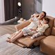 Zhihuashi First Class Zero Wall 11167 modernes Wohnzimmer Top Kuhlatten Elektrische Funktion Sofa orange eine Person - Elektrisch