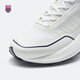 
KSWISS [same style on the show] Men's shoes for men's summer mesh breathable new fashion trend casual running shoes 9272 113 Wimbledon white/navy blue/grey red 42