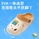 Babudou children's shoes children's hole shoes boys summer soft sole slippers 117542170 meters/light brown 30-31