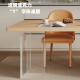 
Pashaman Island dining table integrated modern and simple household retractable log style acrylic suspended dining table chair 6126Y 1.75-2.2 meters telescopic island + 4 chairs 1047P