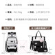 GPHF Japan GP burden reduction and spine protection schoolbag for women with super large capacity new style junior high school students backpack elementary school students backpack 9908 black 2-piece set collection plus shopping cart baby gift pendant