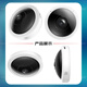 TP-Link-Kamera Home Monitor 360 Grad ohne tote Winkel mit Nachtsicht Panorama innerner Decke 180 Grad Ultra-Wende Winkel WiFi Wireless 4G Lebensdauer Verkehr Mobiltelefon Remote IPC55AE [drahtloser WLAN-Version] 5 Millionen Panoramabläufe mit der Nutzung von 128G-Memory Card Card Card Card Card Card Card Card Cards Nutzung mit 128G-Memory Card Card-Karton