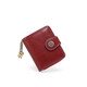 Miaodi birthday gift retro short anti-theft genuine leather wallet women's multi-function card bag simple change certificate bag