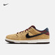 耐克（NIKE）官方 SB DUNK LOW PRO 男/女滑板鞋FZ1278 200天体金/黑/暗队红/军械深海 40.5