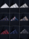 Tang Zhiyue pocket scarf men's suit pocket scarf small square scarf men's shirt formal business handkerchief suit chest scarf white dark blue khaki paisley