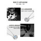 Vana Beating Heart Silver Necklace Women's Pendant Girl Birthday Gift for Girlfriend and Wife Brilliant Heart Necklace Exclusive Gift Box