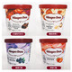 6 cups of Haagen-Dazs, 81g of Haagen-Dazs ice cream, small cold drink French ice cream, 6 cups of strawberries (486g)