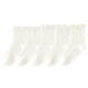 Jimita (Jimita) Girls 'Socken für Sommerdünn Kinder-Mesh-Mittelröhrchen-Socken für sommere ultradünnen atmungsaktiv