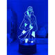 
Naruto Naruto Night Light Uchiha Itachi Obito Madara Naruto Sasuke Kakashi anime surrounding atmosphere light 829 Naruto takes a dart, monochrome warm light USB plug-in light holder