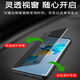 爱米森 一加ace3手机壳ace3pro翻盖皮套OPPO 一加Ace3v全包镜头保护套防摔软边纯素皮仿真皮 黑色-前后全包丨真素皮 【一加ace3pro】