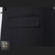 花花公子西服套装男士商务修身西装男工作职业正装伴郎服装新郎结婚礼外套 黑色双扣(西服+西裤+衬衫+领带) XL 175/[115-130斤]