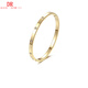 Oval rose gold bracelet bracelet full of stars narrow version new buckle bracelet for female couple light full diamond rose gold (circle mouth about 60mm)