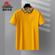 Inter Milan light luxury high-end summer men's embroidery new short-sleeved fashion business polo shirt T-shirt cool casual T-shirt 897 navy blue 175/XL code Recommended [130-155Jin [Jin equals 0.5 kg]]