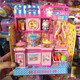 Simulación lavadora de juego juguetes para niños niños niñas cocina tetera de doble puertas abiertas yy17072 mini cocina