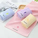 Towel face towel children's lint-free girl's small towel rectangular soft absorbent quick-drying face towel random selection of high-quality ordinary absorbent towel white comfortable and skin-friendly