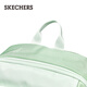 斯凯奇（Skechers）双肩包男女红色书包时尚大容量休闲运动旅行背包 宝石绿/清绿/05E6