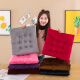 Werbedickte Kissenstuhlkissen Kissen Kissen verdickte Herbst- und Winter allgemeine Studentenstuhl Doppelseite-Short Plüschgrau 3893 Universal Modell 40*40 cm