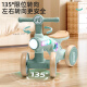 Beiqu Balance Bike Juguetes para niños de 1-3 años Bebé de un año sin pedal Scooter Scooter Scooter Scooter Scooter Pinney Green 丨 Iluminación Música + Rueda silenciosa + Anti-Rolling de 2 años Regalo de cumpleaños de Baby Baby Baby