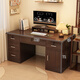 Xinyouliangjia computer desk desktop desk home writing study table adult desk A095 120 five drawers and one door