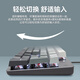 罗技（Logitech）K845机械键盘 有线键盘 办公电脑打字键盘  电竞游戏发光全尺寸个性化定制键帽 罗技K845茶轴 晨曦灰